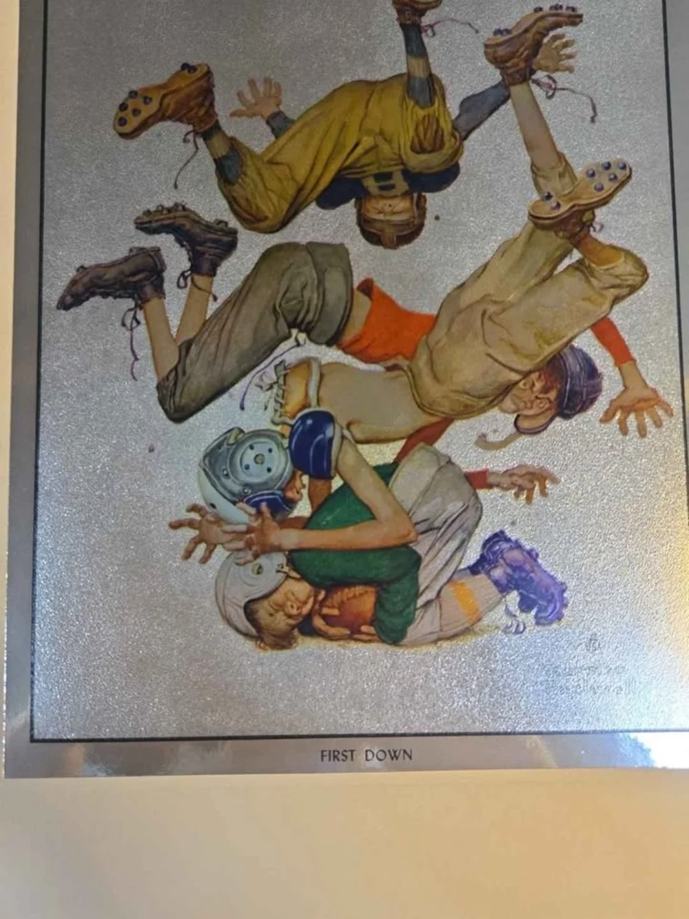 Norman Rockwell prints silver